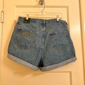 NWT TARGET Happy Denim Shorts Size 14